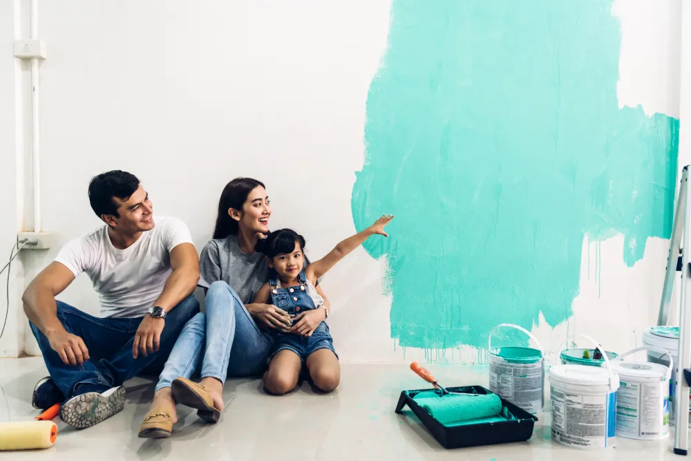 HDB painting for busy families