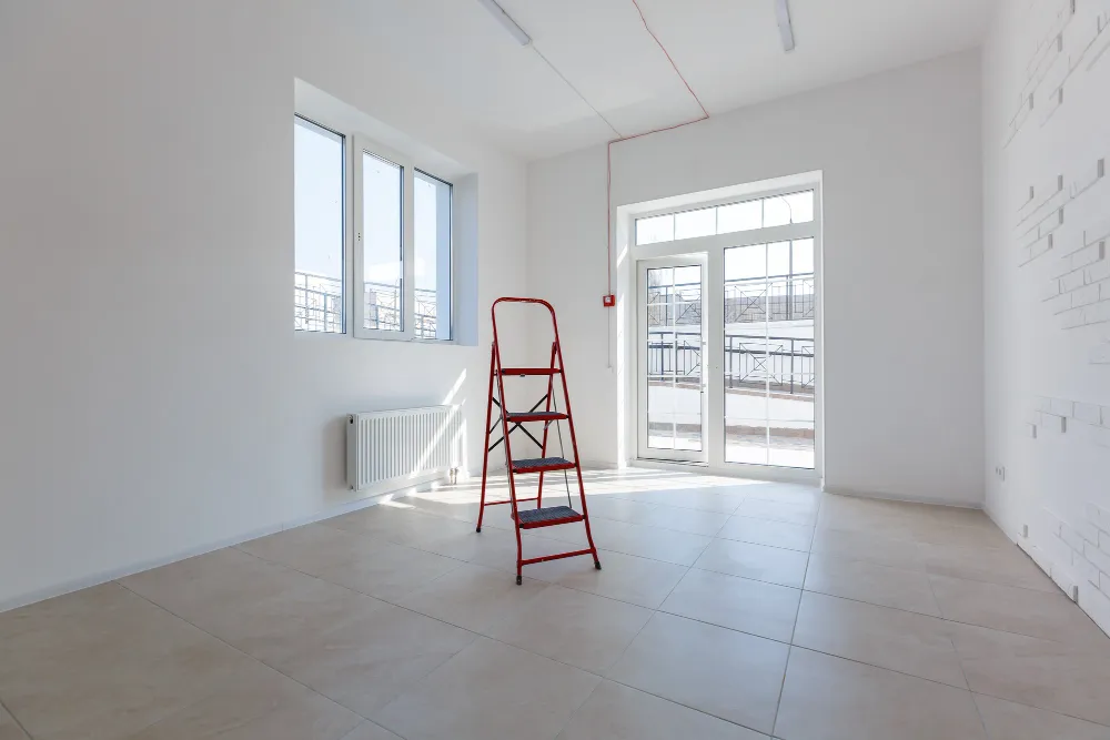 Pre-sale feature wall painting in HDB flat